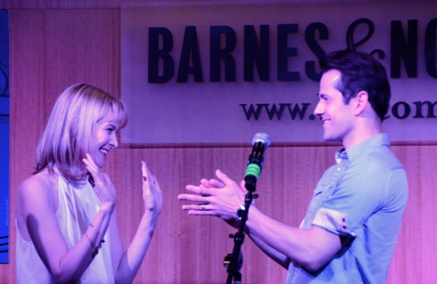 Photo Coverage: Robert Fairchild, Leanne Cope, and AN AMERICAN IN PARIS Company Celebrate Album Release at Barnes and Noble Image