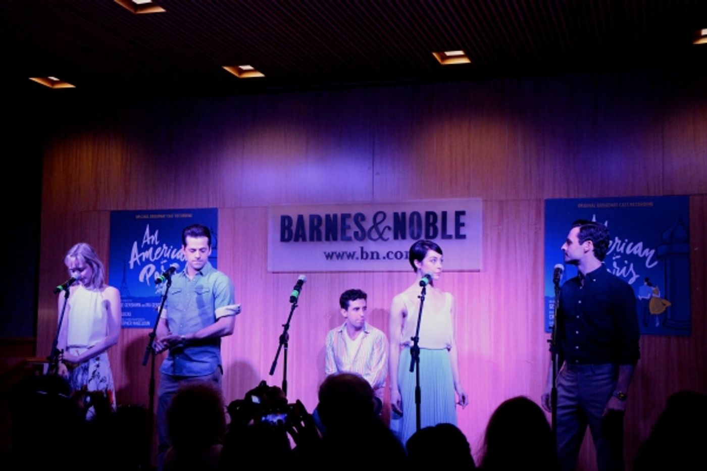 Photo Coverage: Robert Fairchild, Leanne Cope, and AN AMERICAN IN PARIS Company Celebrate Album Release at Barnes and Noble Image