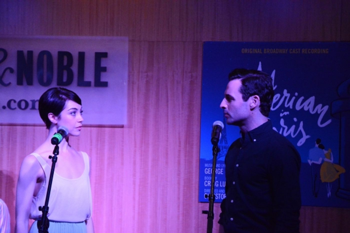 Photo Coverage: Robert Fairchild, Leanne Cope, and AN AMERICAN IN PARIS Company Celebrate Album Release at Barnes and Noble Image