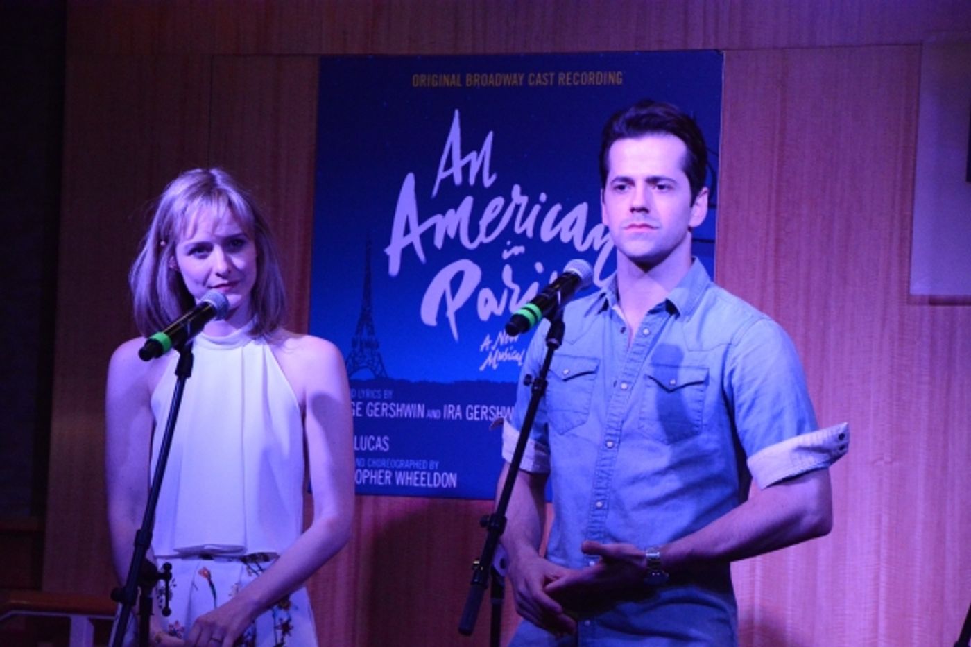 Photo Coverage: Robert Fairchild, Leanne Cope, and AN AMERICAN IN PARIS Company Celebrate Album Release at Barnes and Noble Image