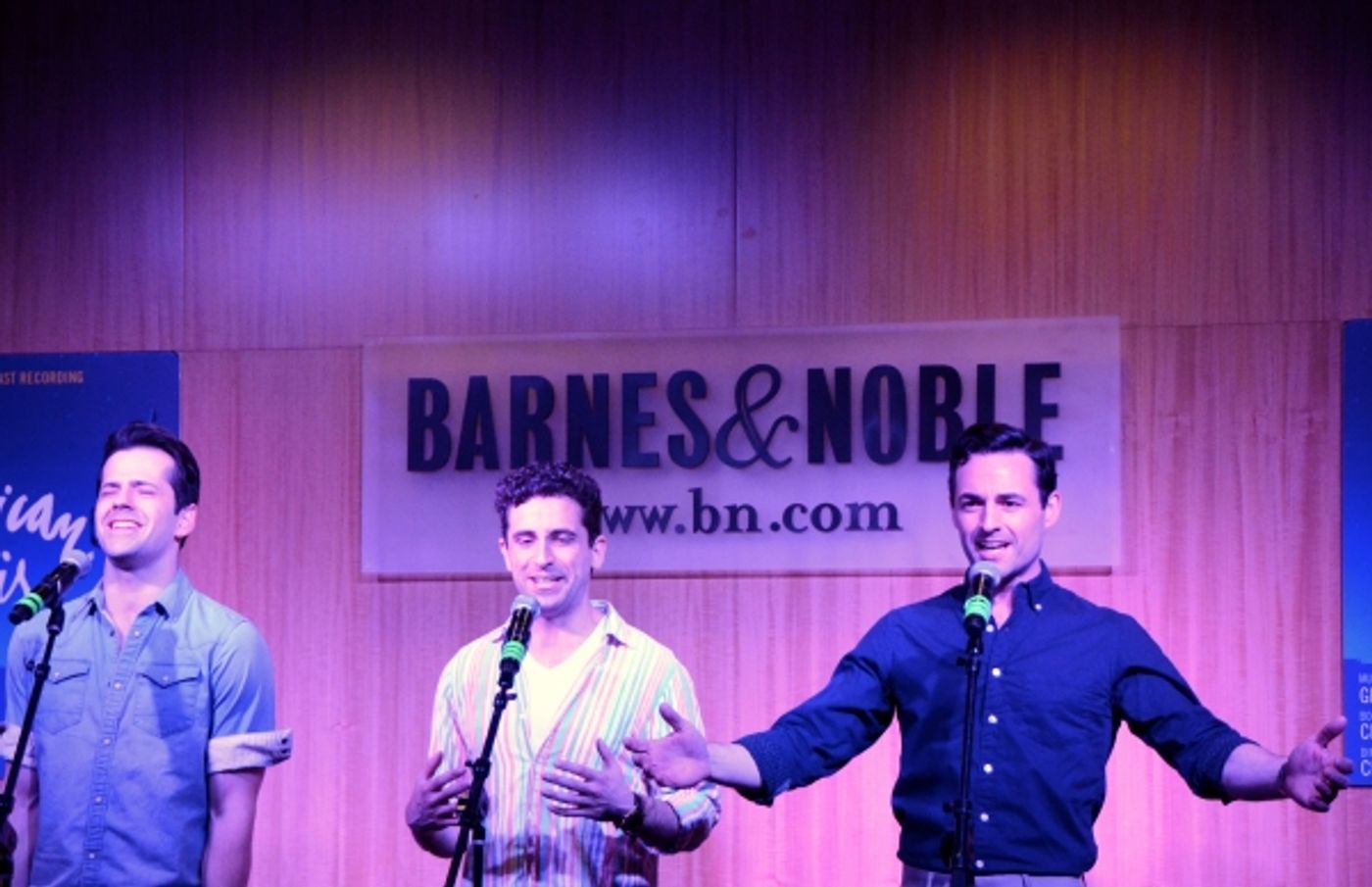 Photo Coverage: Robert Fairchild, Leanne Cope, and AN AMERICAN IN PARIS Company Celebrate Album Release at Barnes and Noble Image