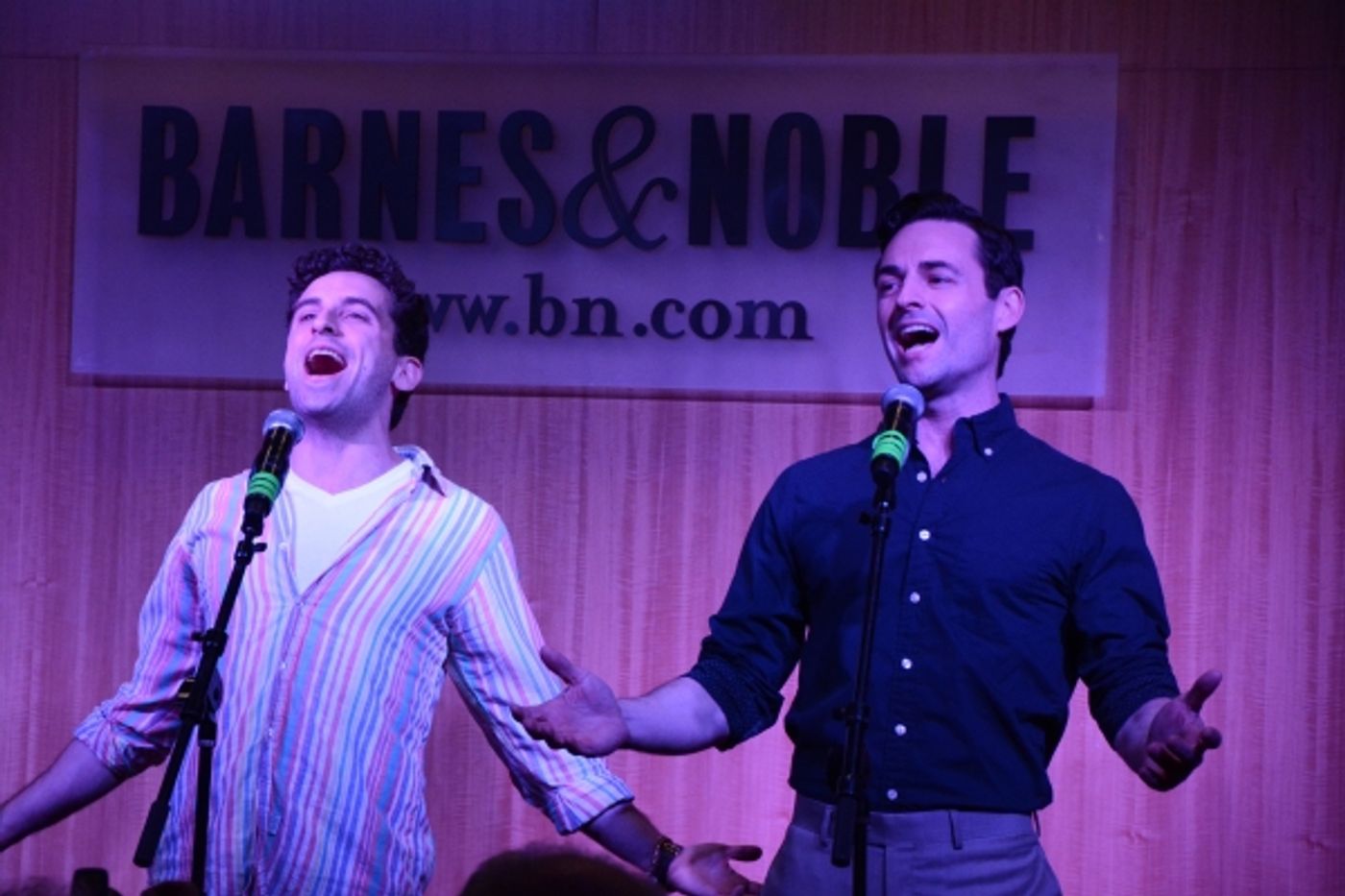 Photo Coverage: Robert Fairchild, Leanne Cope, and AN AMERICAN IN PARIS Company Celebrate Album Release at Barnes and Noble Image