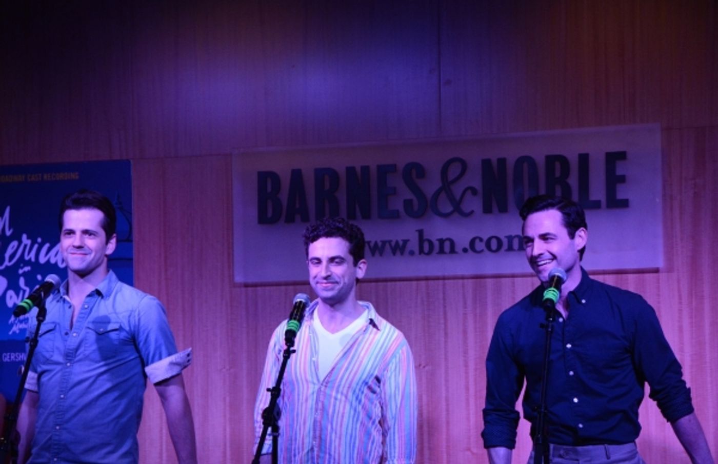 Photo Coverage: Robert Fairchild, Leanne Cope, and AN AMERICAN IN PARIS Company Celebrate Album Release at Barnes and Noble Image