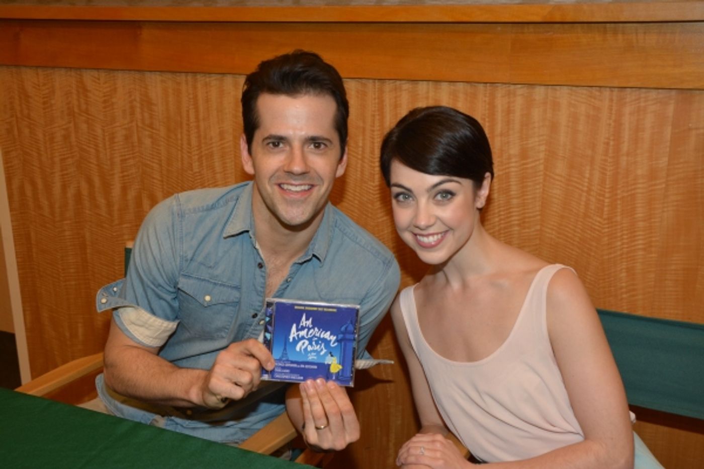 Photo Coverage: Robert Fairchild, Leanne Cope, and AN AMERICAN IN PARIS Company Celebrate Album Release at Barnes and Noble Image