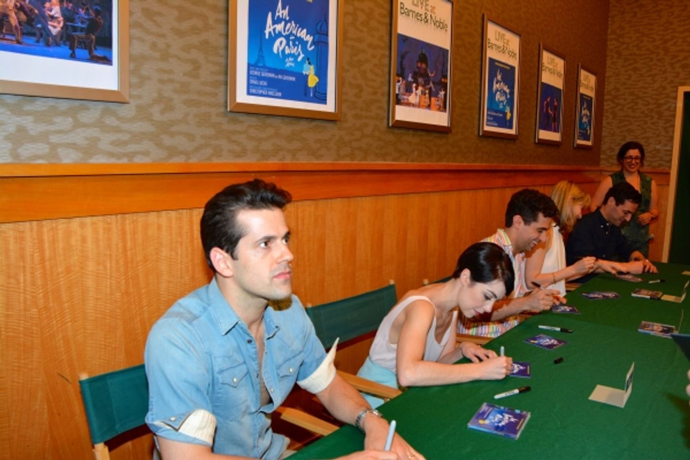 Photo Coverage: Robert Fairchild, Leanne Cope, and AN AMERICAN IN PARIS Company Celebrate Album Release at Barnes and Noble Image