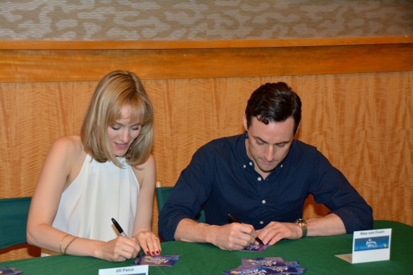 Photo Coverage: Robert Fairchild, Leanne Cope, and AN AMERICAN IN PARIS Company Celebrate Album Release at Barnes and Noble Image