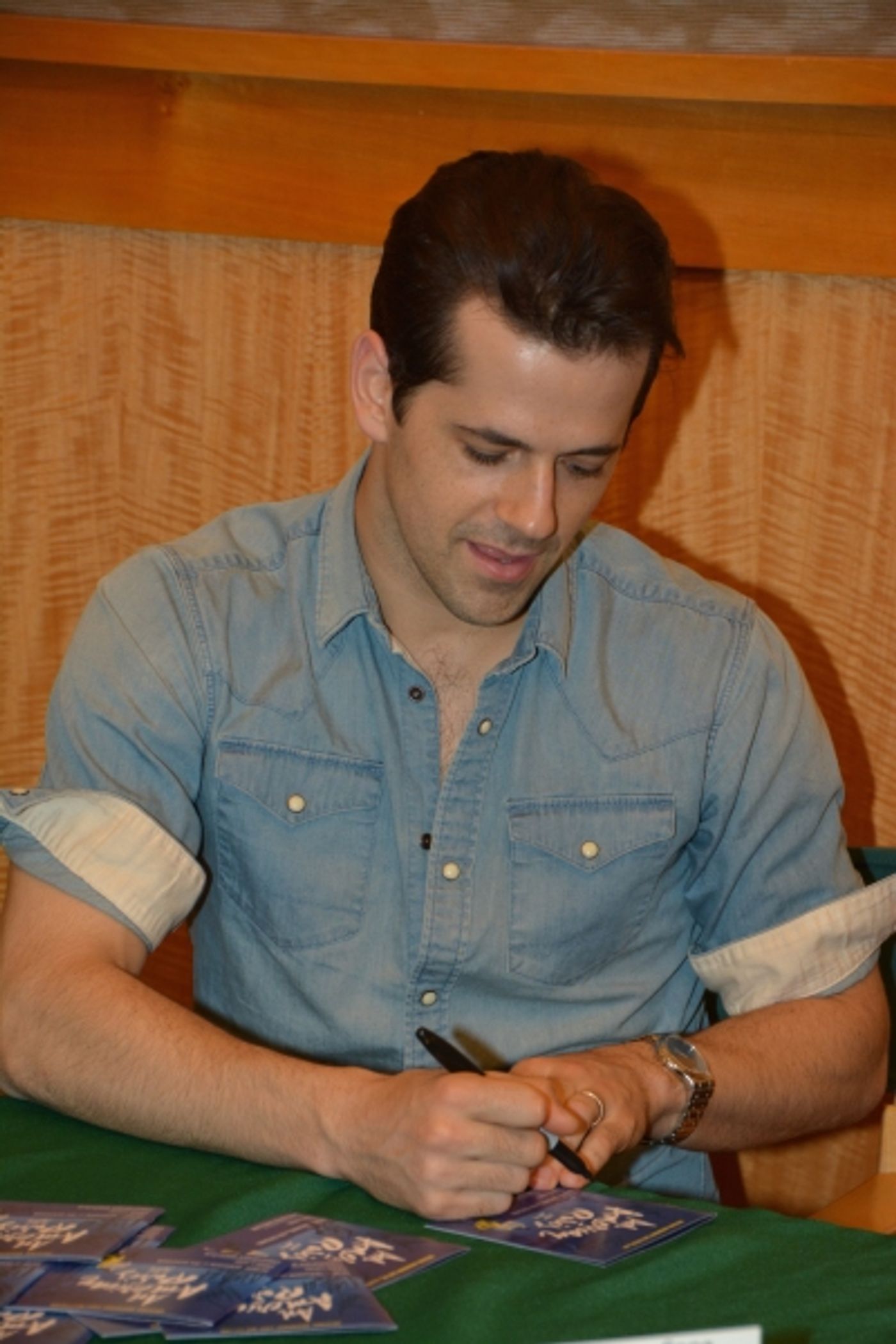 Photo Coverage: Robert Fairchild, Leanne Cope, and AN AMERICAN IN PARIS Company Celebrate Album Release at Barnes and Noble Image