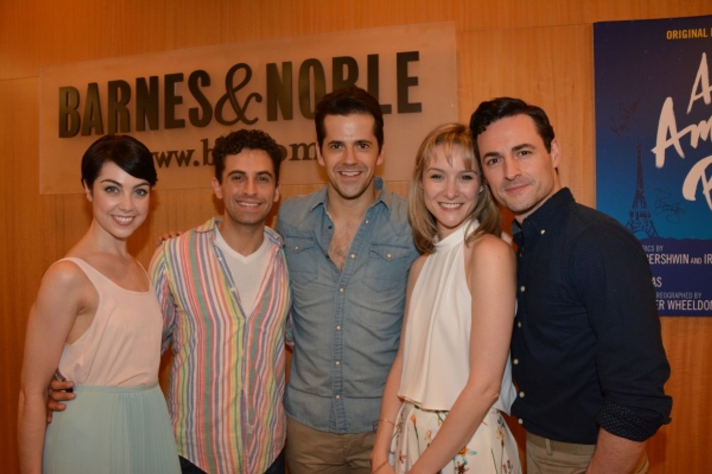 Photo Coverage: Robert Fairchild, Leanne Cope, and AN AMERICAN IN PARIS Company Celebrate Album Release at Barnes and Noble Image