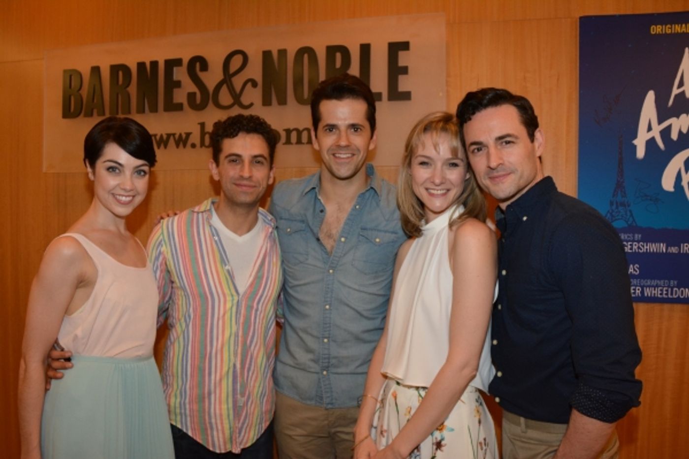 Photo Coverage: Robert Fairchild, Leanne Cope, and AN AMERICAN IN PARIS Company Celebrate Album Release at Barnes and Noble Image