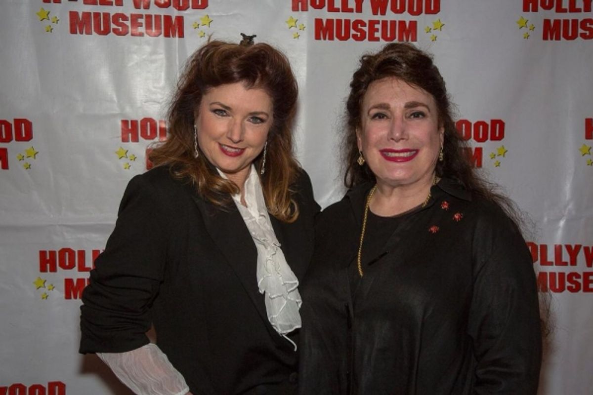 Morgan Brittany and Museum Founder and President, Donelle Dadigan at 
