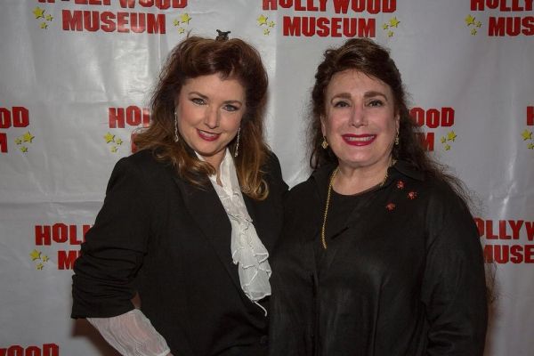 Morgan Brittany and Museum Founder and President, Donelle Dadigan Photo