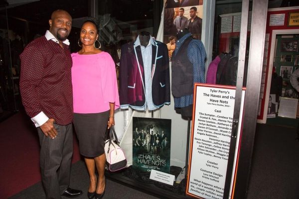 Star of Tyler Perry''s ''The Have and Have Nots,'' Jerome Ro Brooks and wife, Jenelle Photo