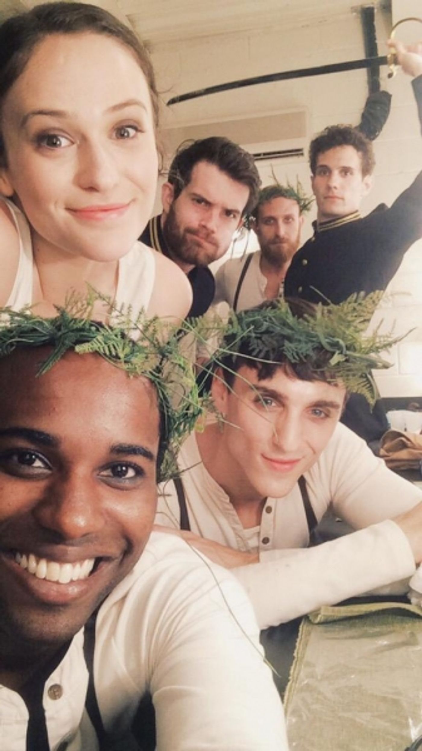 Photo Flash: Saturday Intermission Pics, 6/14 Part 2- FUN HOME, MAMMA MIA!, SOMETHING ROTTEN!, and More!  Image