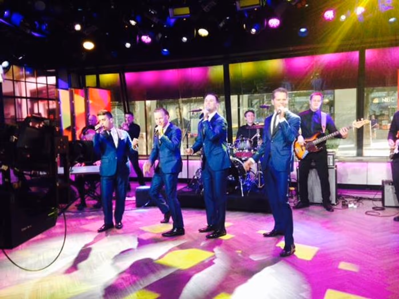 Photo Flash: THE MIDTOWN MEN Perform 'Ain't No Mountain High Enough' on TODAY SHOW Image