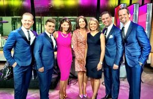 Christian Hoff, Michael Longoria, Daniel Reichard, J. Robert Spencer @ BroadwayWorld Christian Hoff, Michael Longoria, Daniel Reichard, J. Robert Spencer Photo