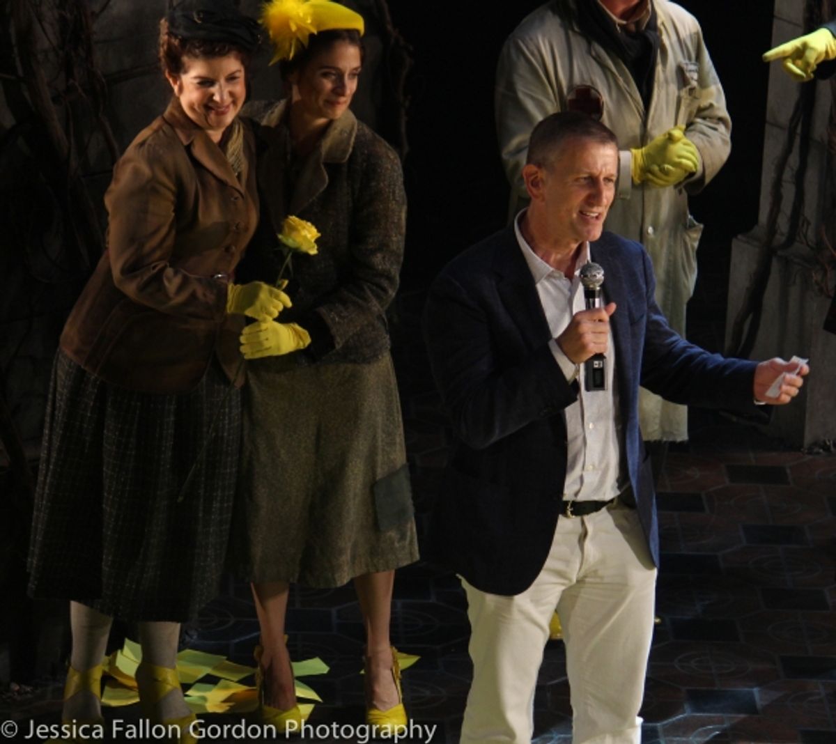 Tom Kirdahy and the Cast at 