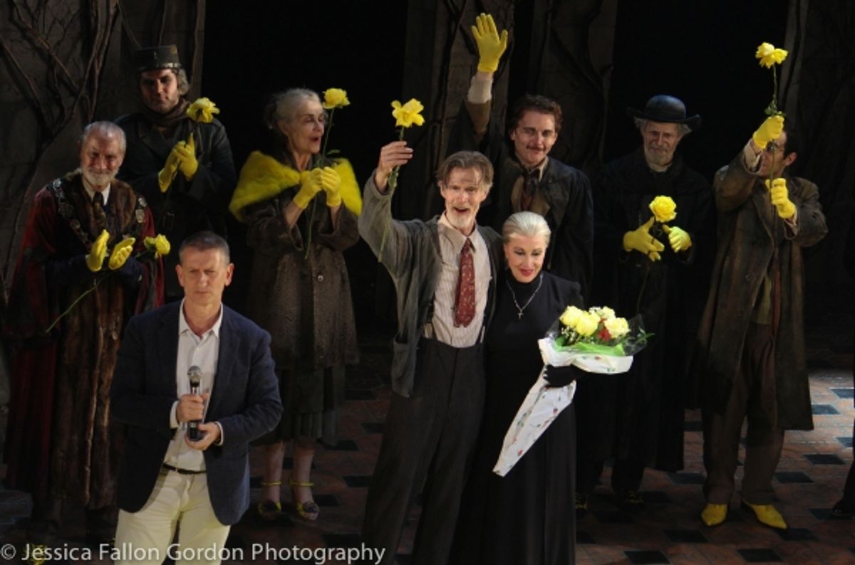 Tom Kirdahy, Tom Nelis, Chita Rivera and the Cast at 