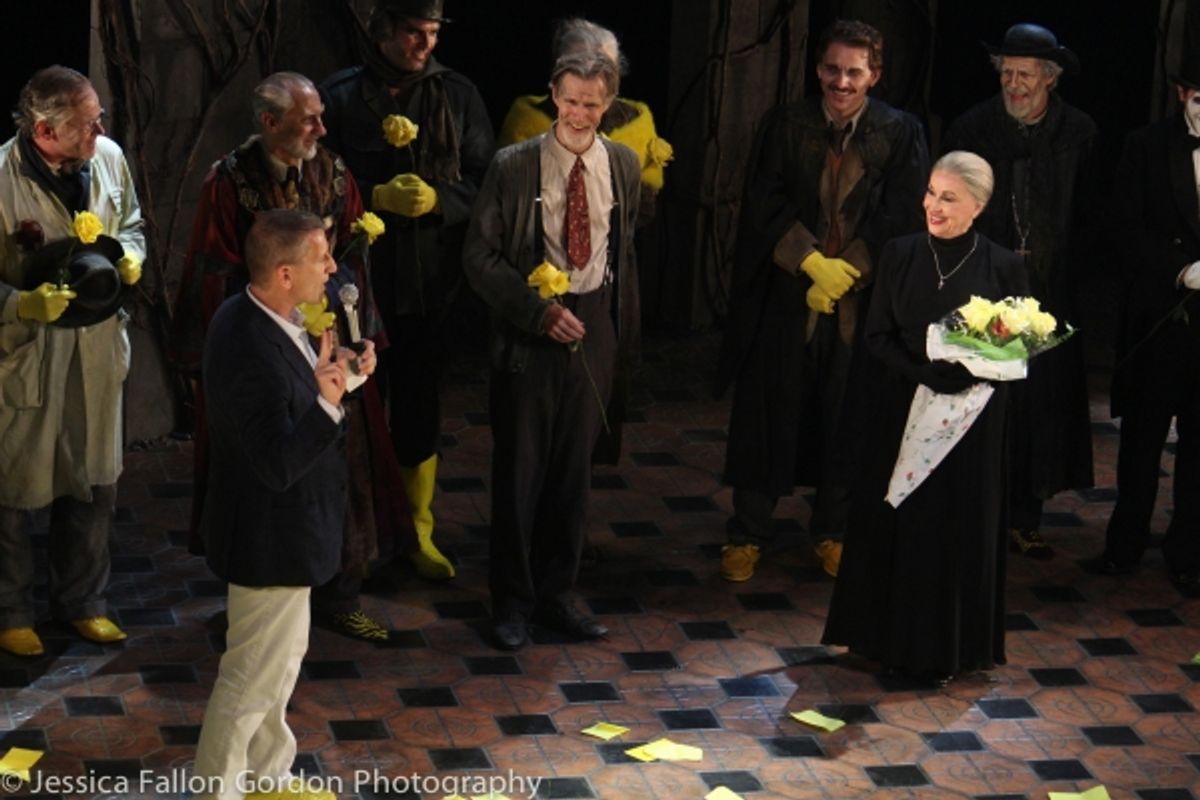 Tom Kirdahy, Chita Rivera and the Cast at 