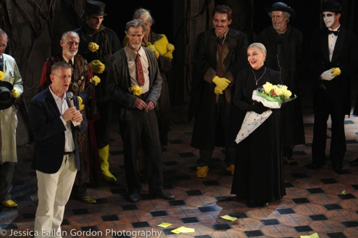 Tom Kirdahy, Chita Rivera and the Cast at 