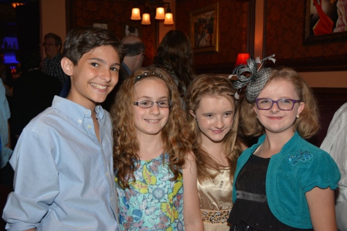Andrew DiTusa, Hailey Poziombka, Abigail Shapiro and Milly Shapiro at 