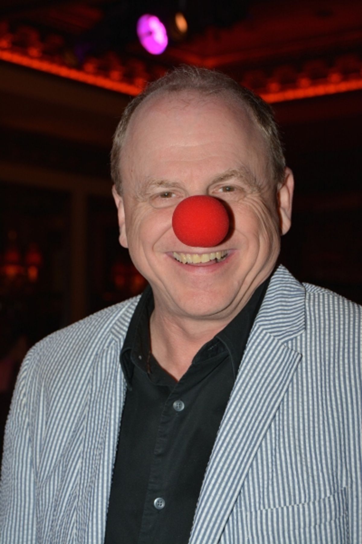 Producer Douglas Denoff of '39 Steps' joins in the release celebration at 