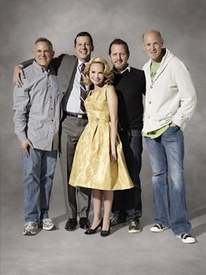 PROMISES, PROMISES: Craig Zadan, Sean Hayes, Kristin Chenoweth, Rob Ashford & Neil Me Photo