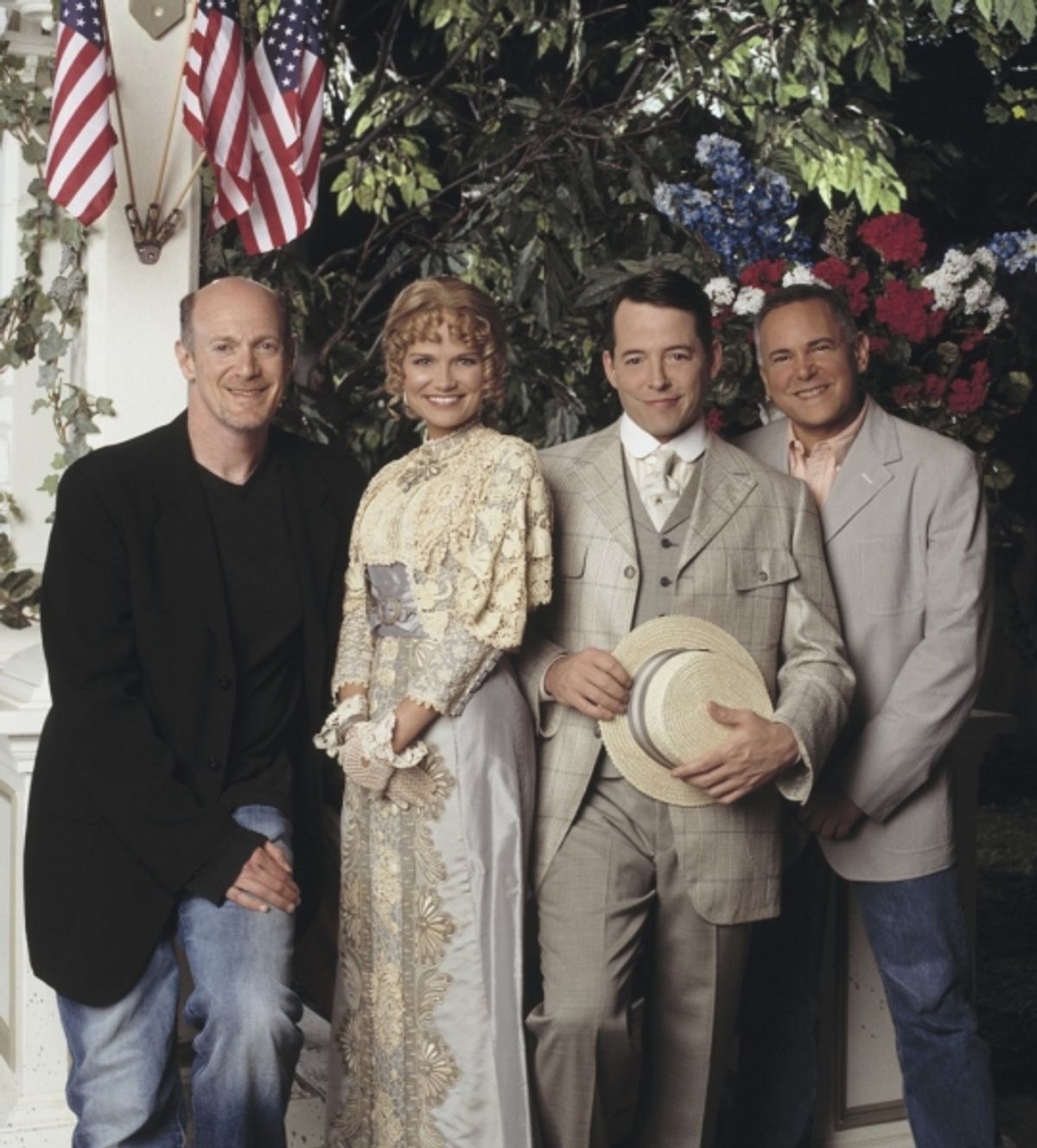 THE MUSIC MAN: Neil Meron, Kristin Chenoweth, Matthew Broderick & Craig Zadan at 