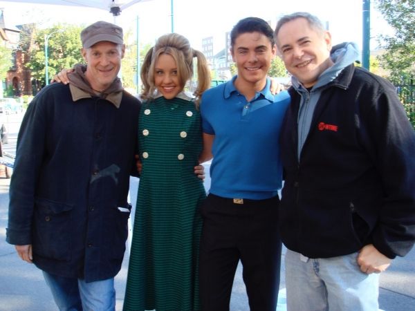 HAIRSPRAY: Neil Meron, Amanda Bynes, Zac Efron & Craig Zadan Photo