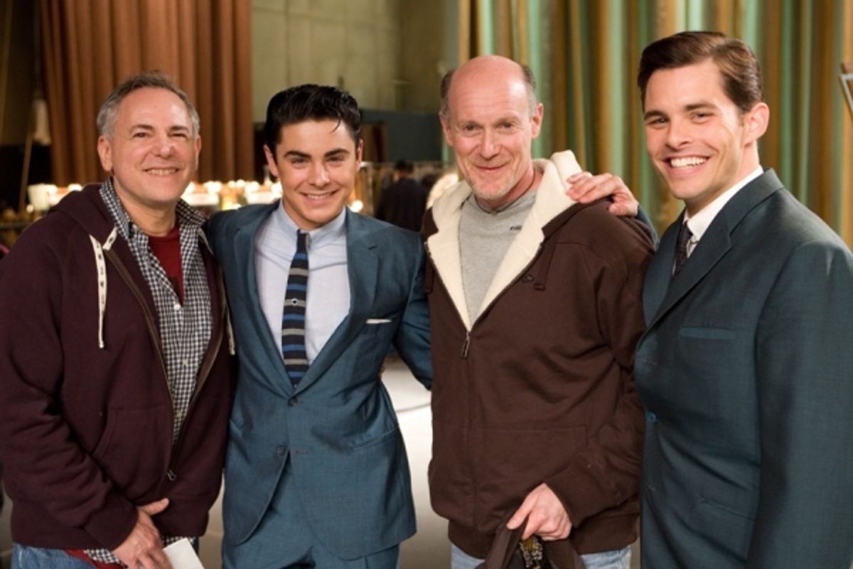 HAIRSPRAY: Craig Zadan, Zac Efron, Neil Meron & James Marsden at 