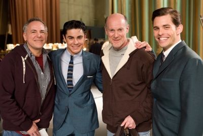 HAIRSPRAY: Craig Zadan, Zac Efron, Neil Meron & James Marsden Photo