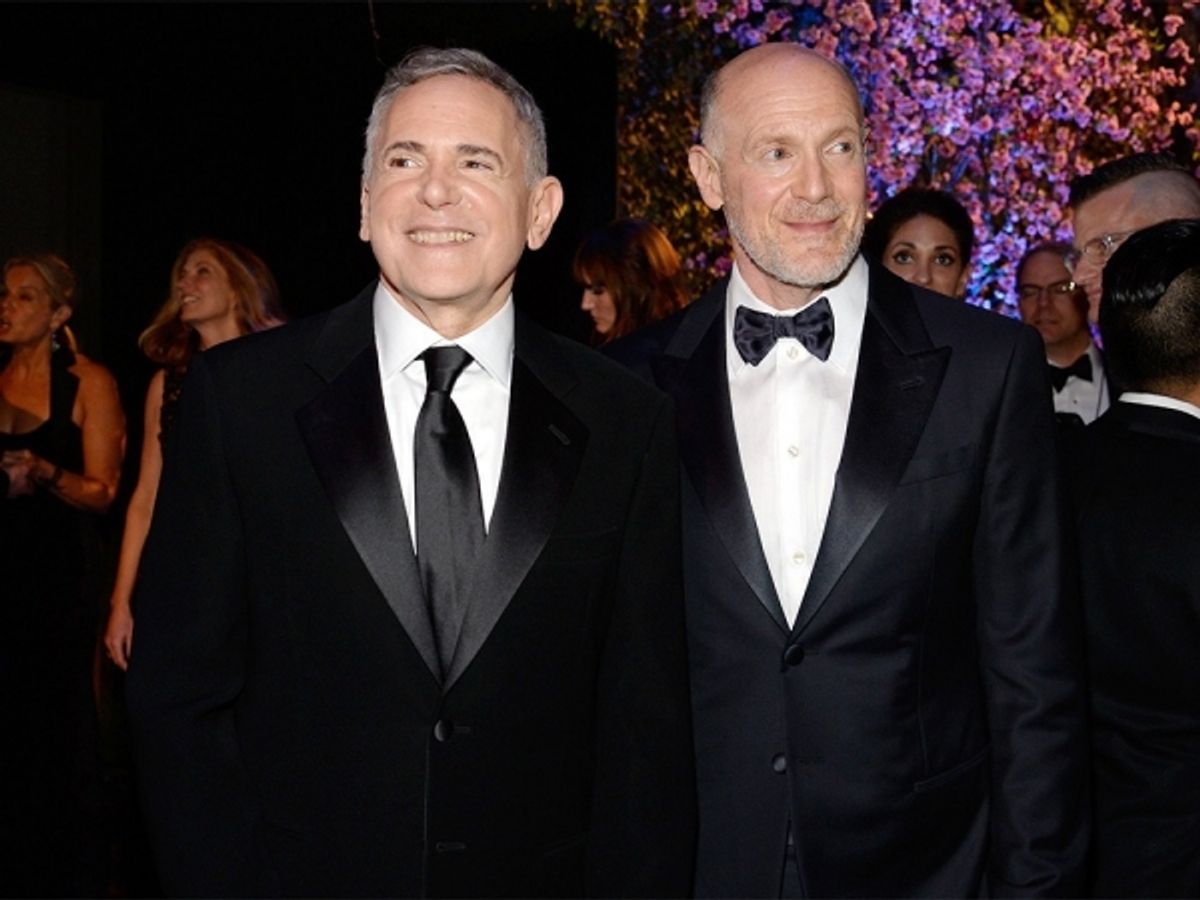 Craig Zadan & Neil Meron, post-86th Oscars telecast at the Governors Ball. at 