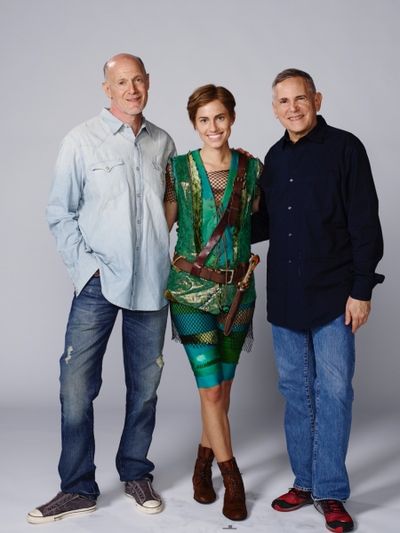 Neil Meron, Craig Zadan and PETER PAN LIVE's Allison Williams Photo