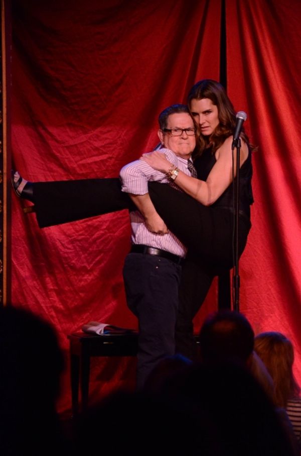Tim Kazurinsky and Brooke Shields Photo
