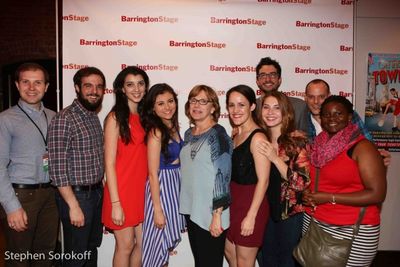 Julianne Boyd with members of BSC Inaugural Musical Theatre Photo