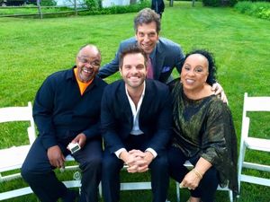 Ken Prymus, Cole Burden, Jonathan Brielle, Roz Ryan @ BroadwayWorld Ken Prymus, Cole Burden, Jonathan Brielle, Roz Ryan Photo