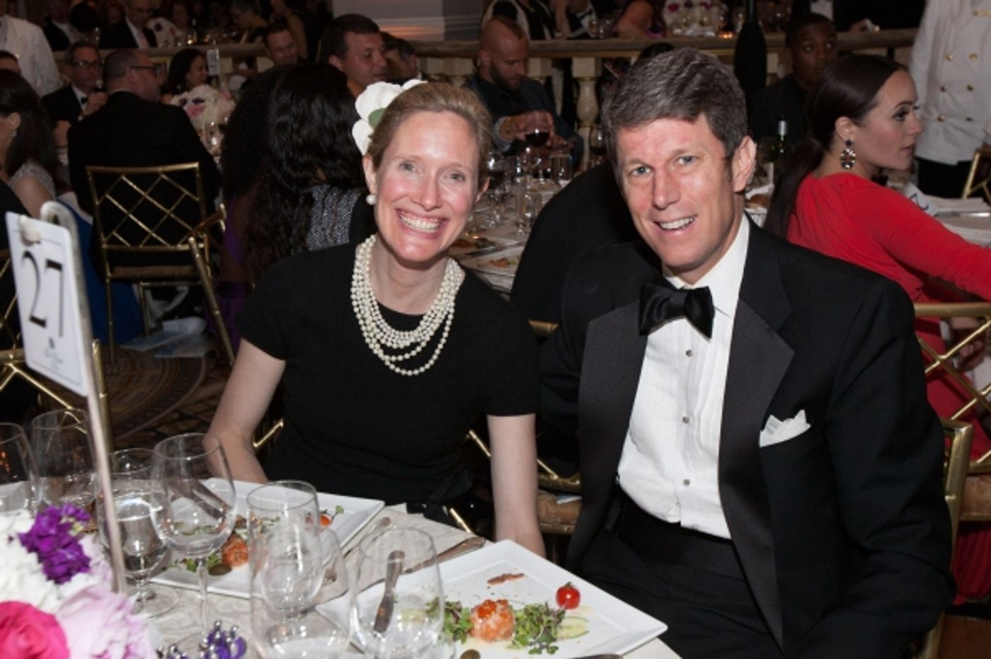 Photo Flash: Julianne Moore, David Hyde Pierce, Jonathan Groff and More at 2015 FORGET-ME-NOT Gala  Image