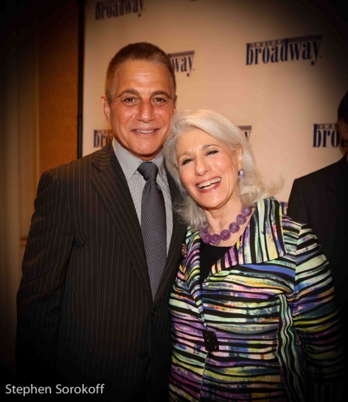 Tony Danza &amp; Jamie deRoy at 