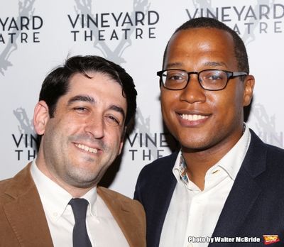 Evan Cabnet and Branden Jacobs-Jenkins Photo