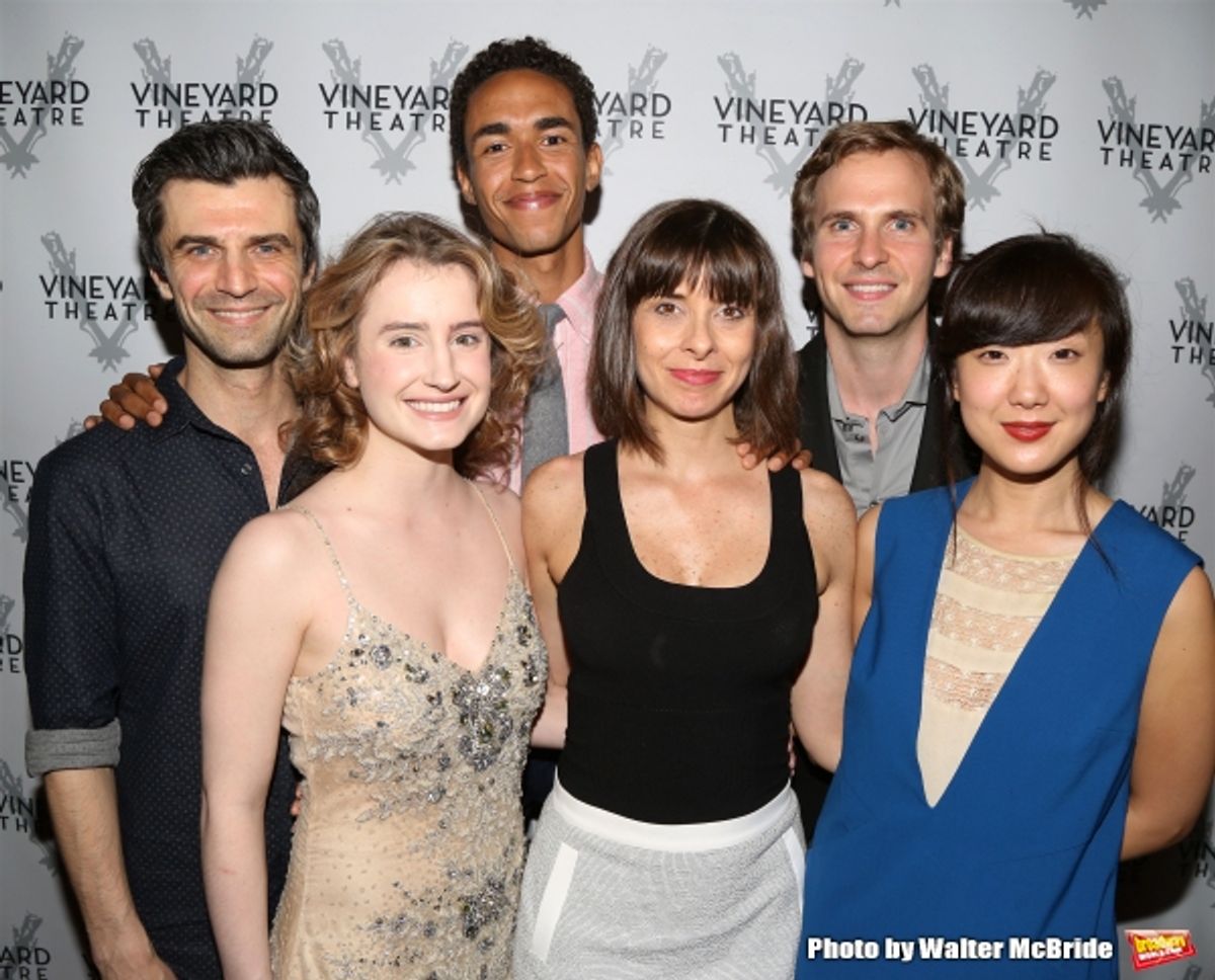 Michael Crane, Catherine Combs, Kyle Beltran, Jeanine Serralles, Ryan Spahn and Jennifer Kim at 