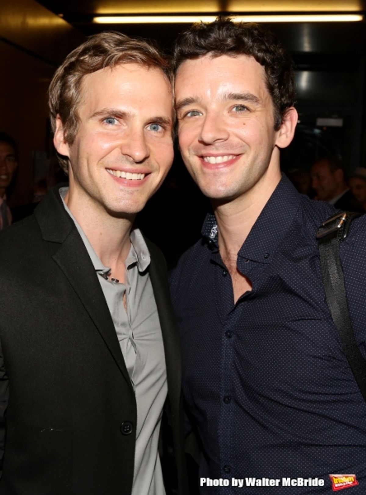 Ryan Spahn and Michael Urie at 