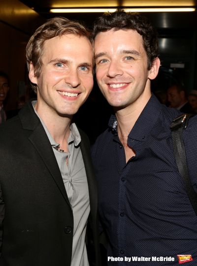 Ryan Spahn and Michael Urie Photo