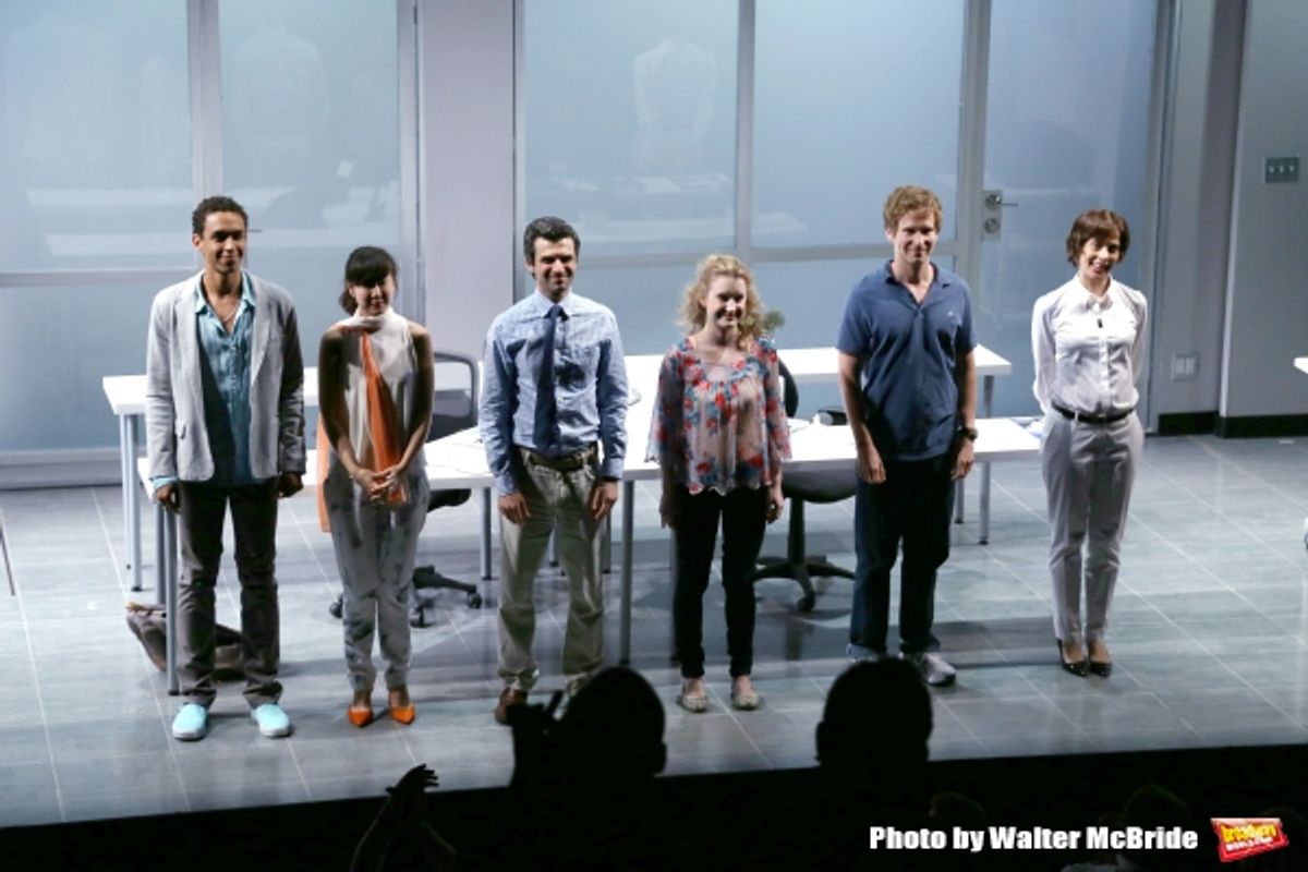 Kyle Beltran, Jennifer Kim, Michael Crane, Catherine Combs, Ryan Spahn and Jeanine Serralles at 