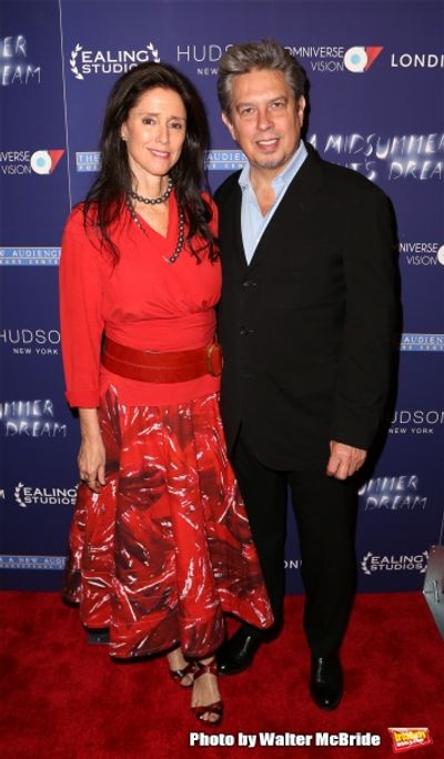 Julie Taymor and composer Elliot Goldenthal Photo