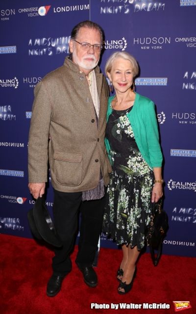 Taylor Hackford and Helen Mirren Photo