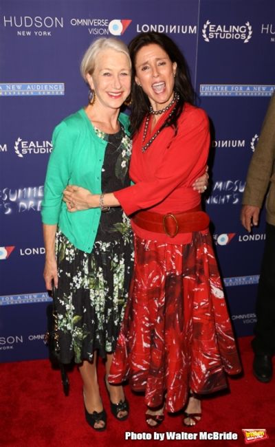 Helen Mirren and Julie Taymor Photo