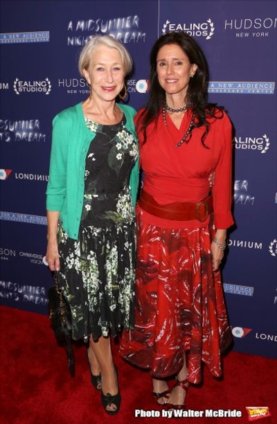Helen Mirren and Julie Taymor Photo