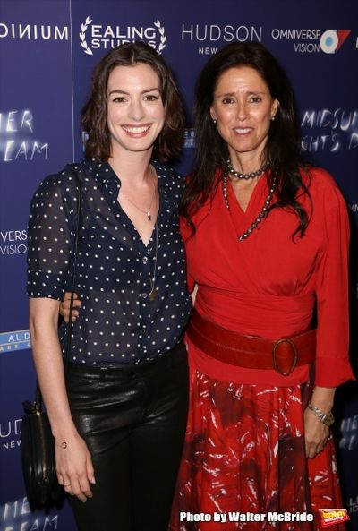 Anne Hathaway and Julie Taymor Photo