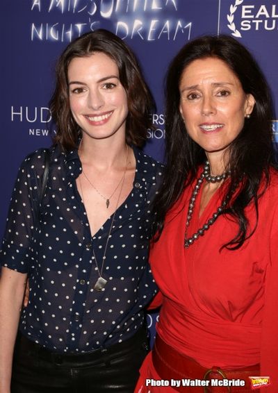 Anne Hathaway and Julie Taymor Photo