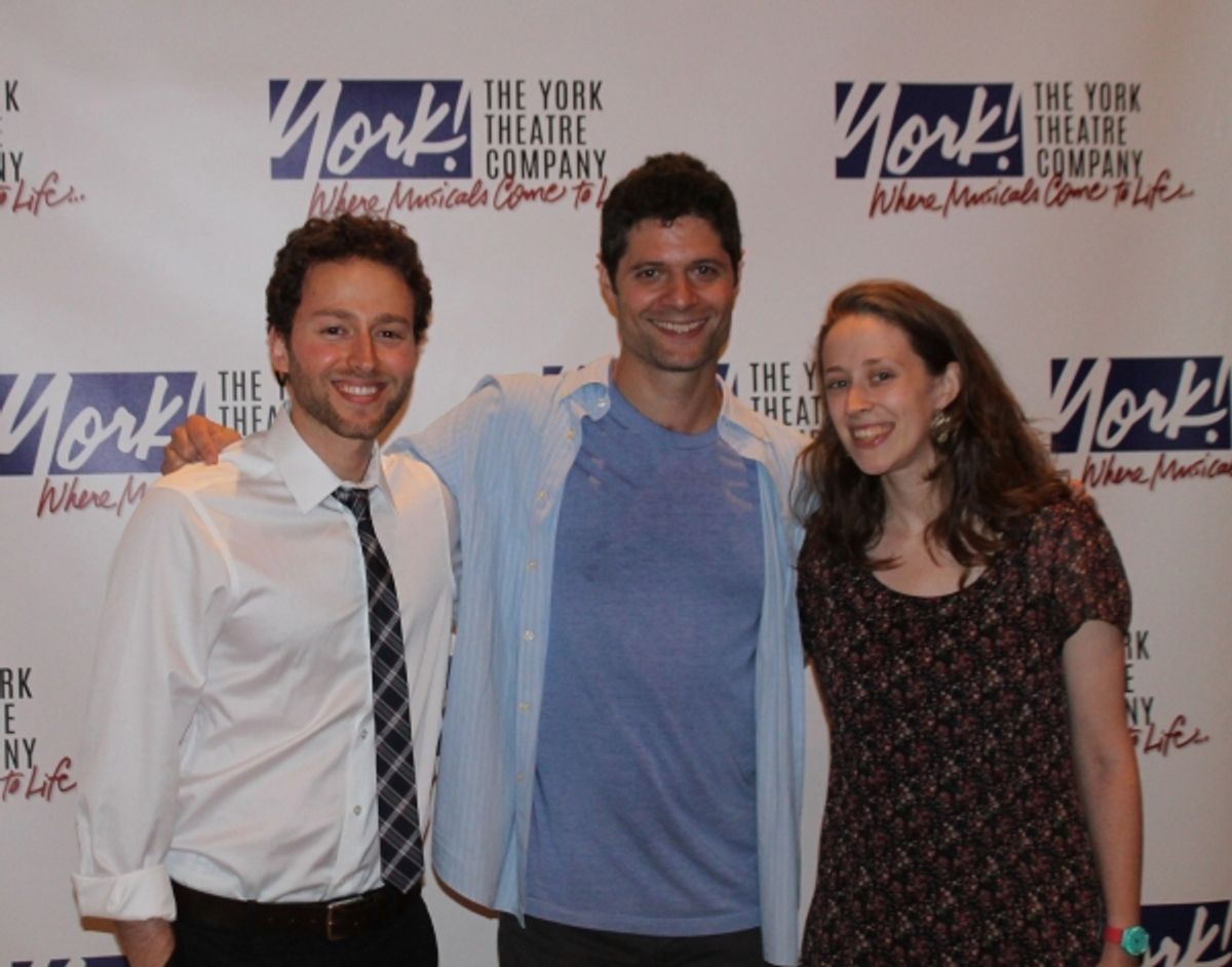 Benjamin Velez with mentor Tom Kitt and Kathryn Hathaway at 