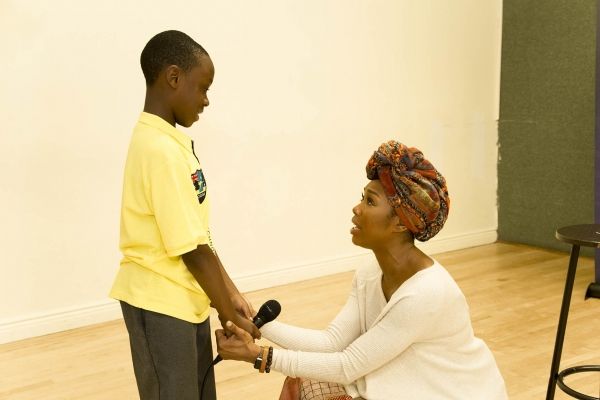 Brandy Norwood and Manuel Hodgson (10, Bronx, NY) Photo